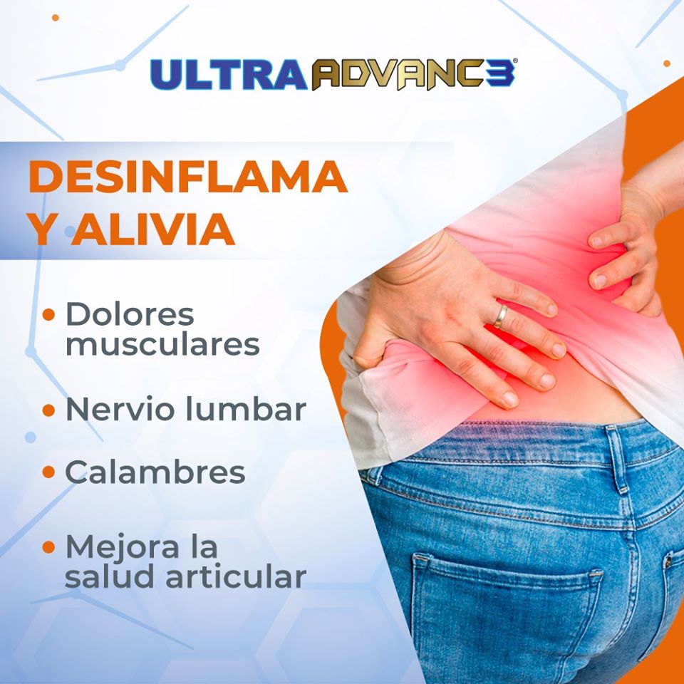 Ultra advance para dolor de espalda.